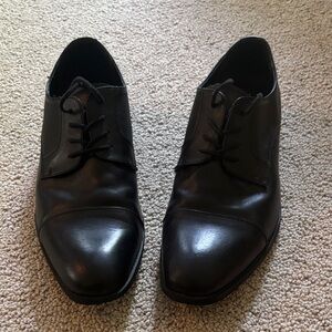 Elegant Black Men's Oxford Shoes